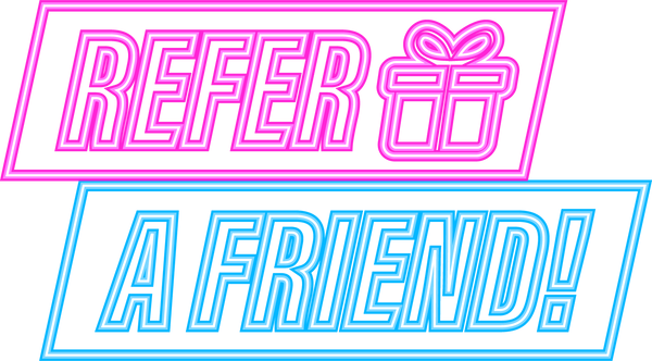 Refer a friend neon icon. Business success. Neon icon. Vecto
